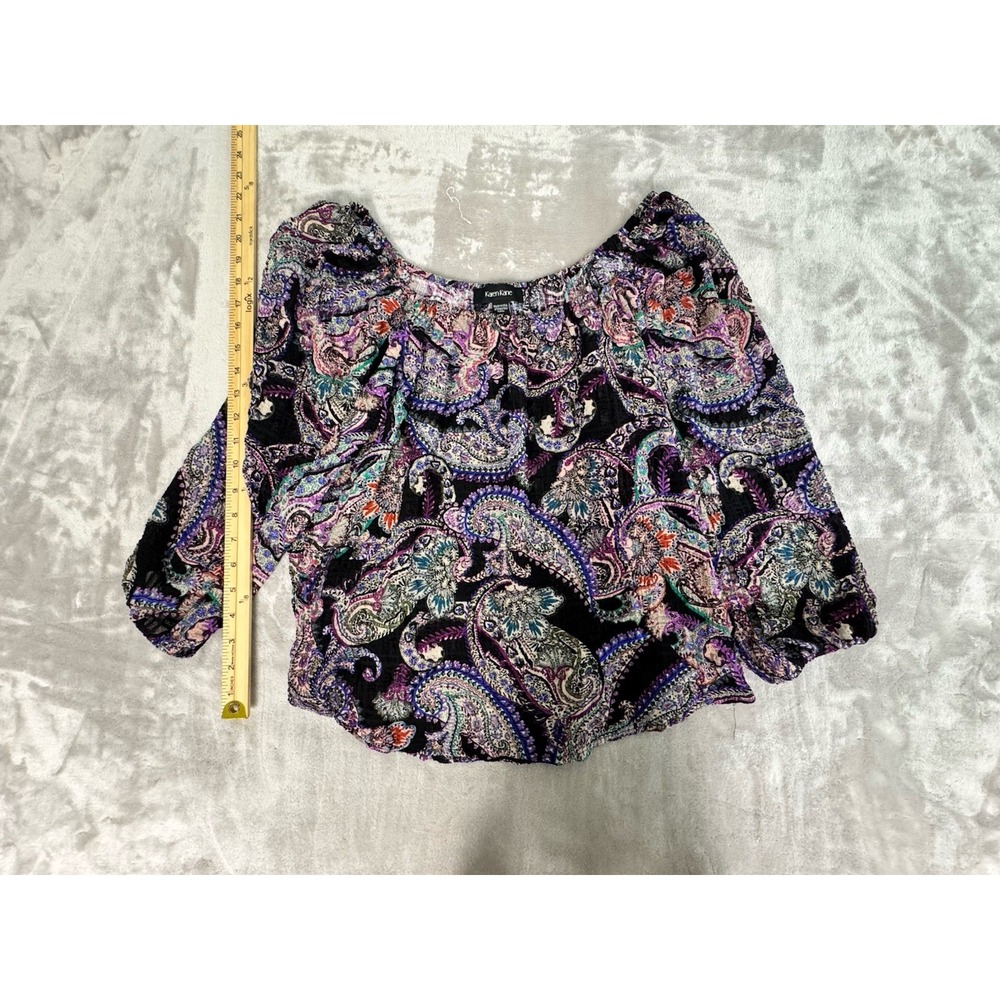 Women's Top Karen Kane Medium‎ Multi-colored